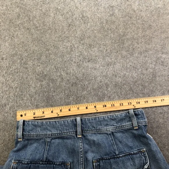 Citizens Of Humanity Jeans Womens 25 Blue Medium Wash Relaxed Cuffed Tapered - Picture 8 of 11